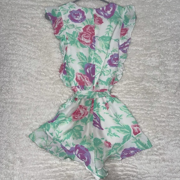 Lovers + Friends Floral Romper - Picture 3 of 8